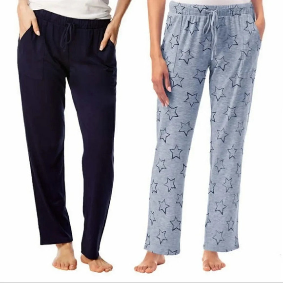 Lucky Brand Other - Lucky Brand 2pk Straight Leg Lounge Pants Blue